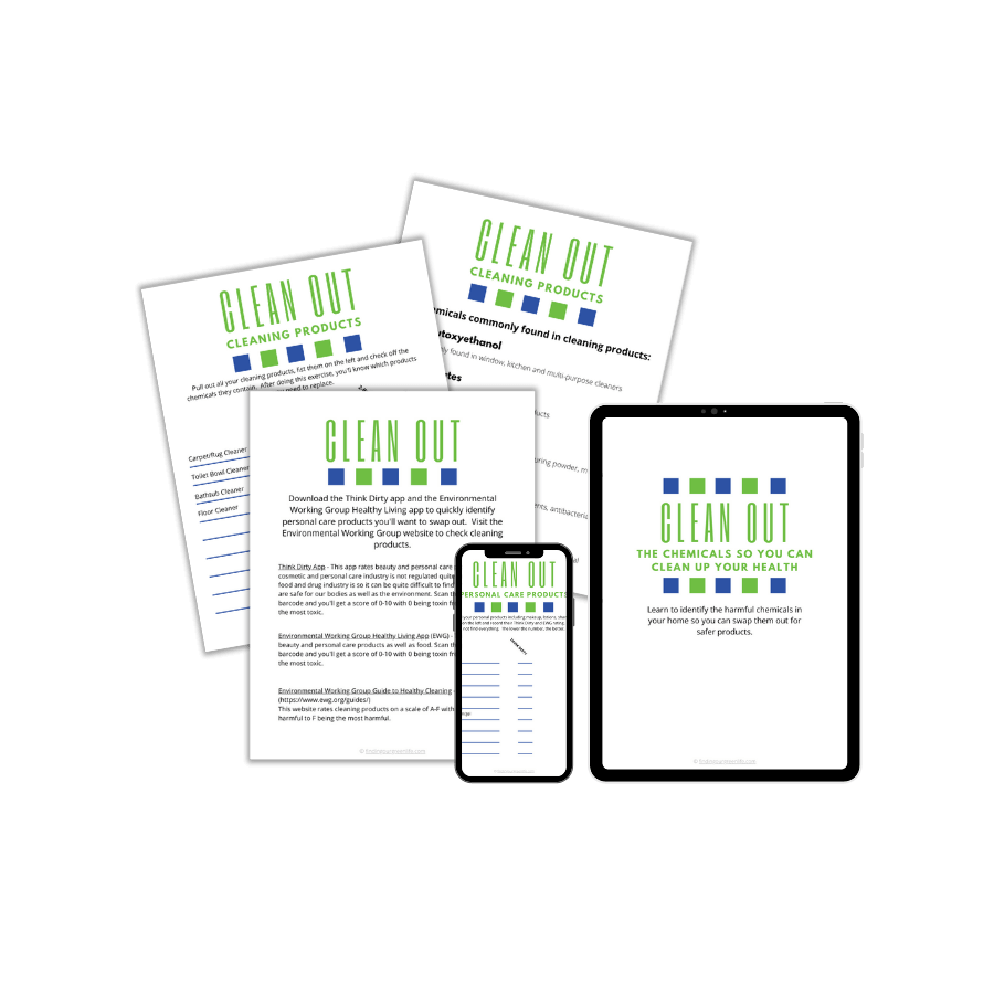 how to reduce chemicals in your products workbook mockup